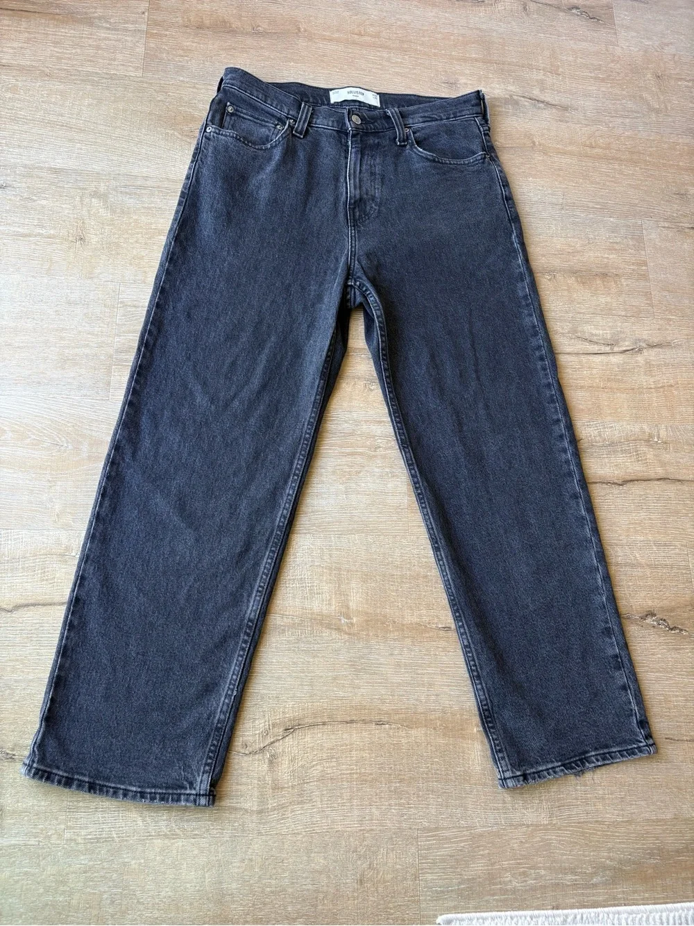 Men’s Hollister Co. Baggy Black Washed Jeans W30” X L30”